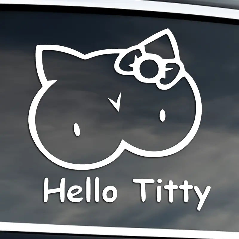 Nalepka Hello Titty