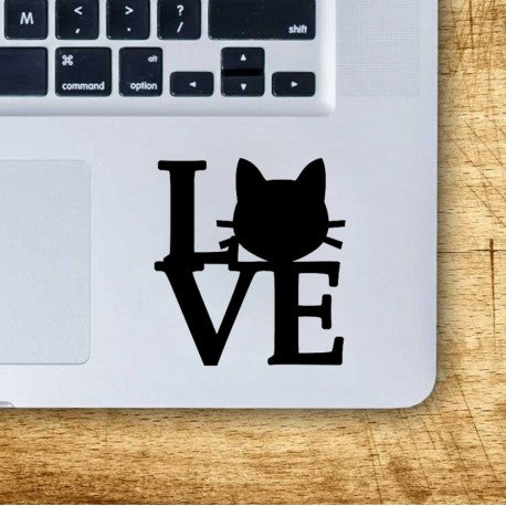 Nalepka Cat LOVE