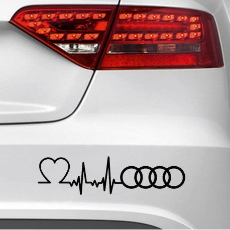 Nalepka Audi srčni utrip