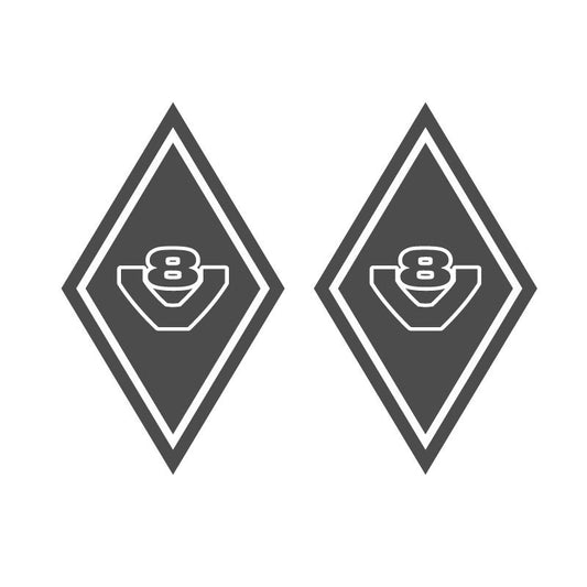 Nalepka za kotni ščit SCANIA V8