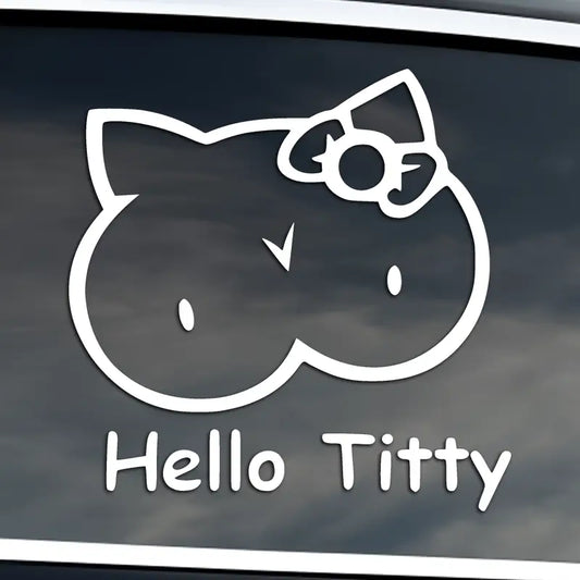 Nalepka Hello Titty