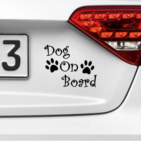 Nalepka Dog on board